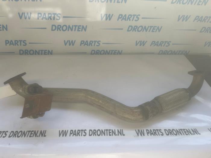 Uitlaat voorpijp van een Volkswagen Transporter, Gebruikt, -, Volkswagen, -
