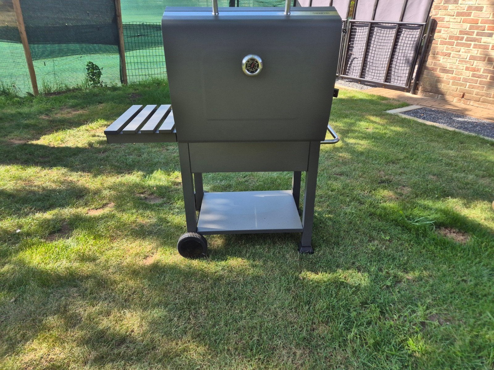 Barbecue zwart grijs, Ophalen