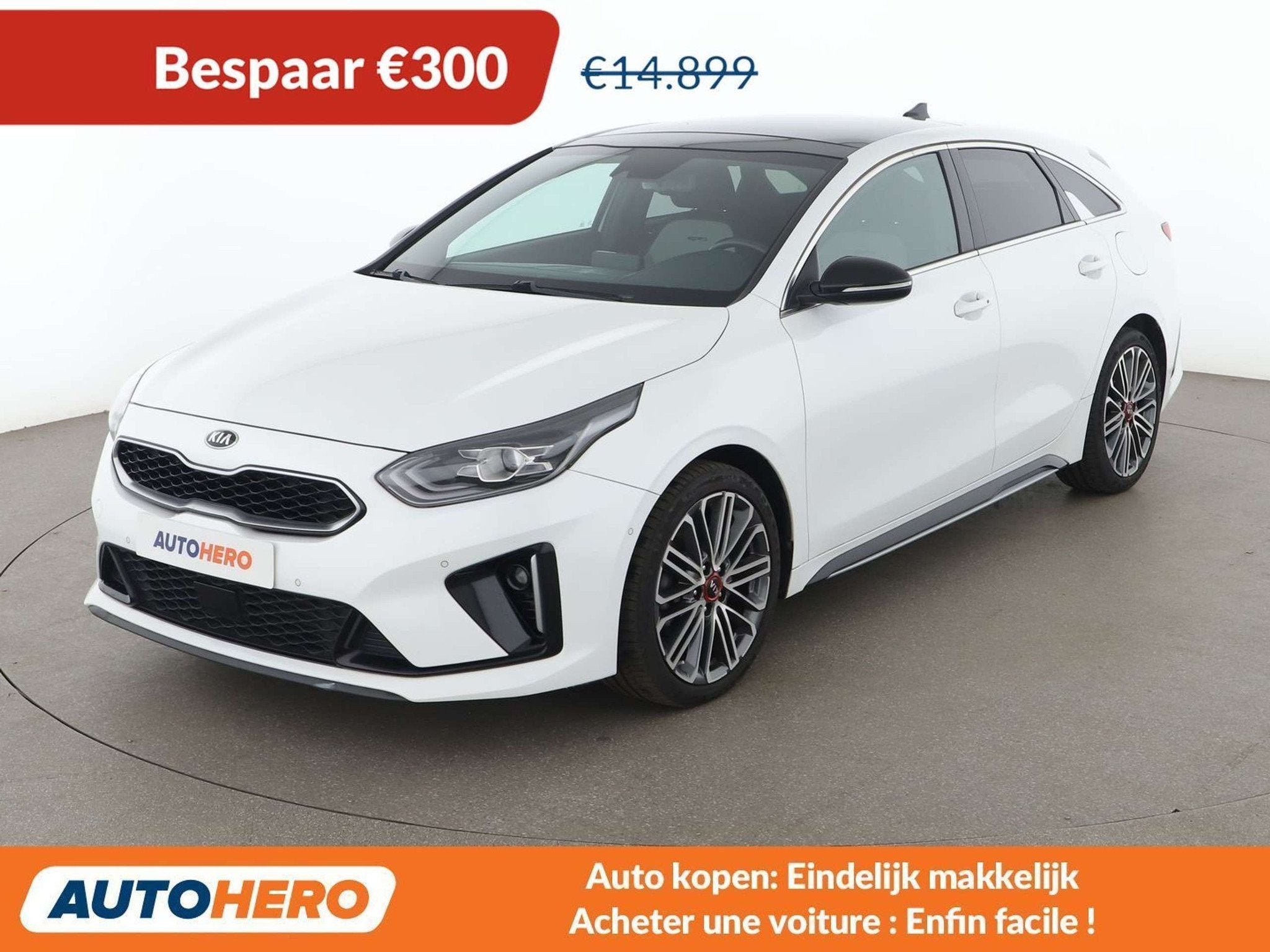 Kia ProCeed / pro_cee'd 1.4 TGDI GT Line (automatique), Autos, Euro 6, Ordinateur de bord, Autres carburants, Noir