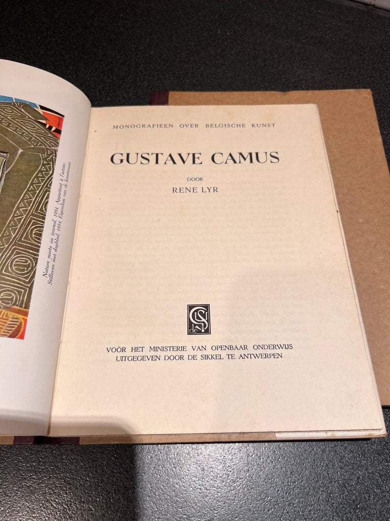 2 monografieen over Belgische Kunst: Gustave Camus / Rene Gu, Ophalen of Verzenden, Gelezen, Schilder- en Tekenkunst
