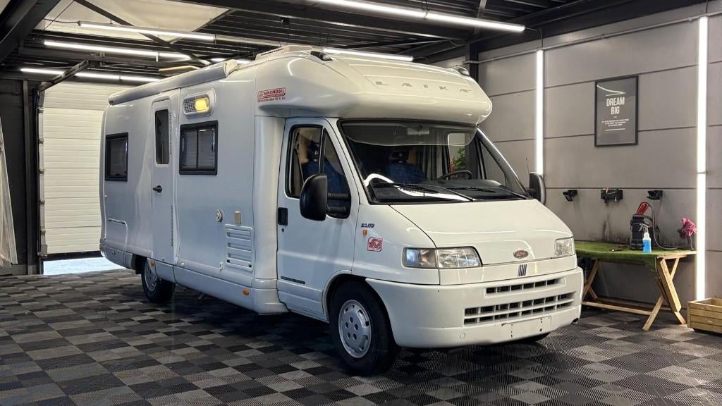 Laika Kreos 3010 2800 JTD bj. 2002 72000km 4-slaapplaatsen, Caravans en Kamperen, Mobilhomes, Bedrijf, tot en met 4, Laika, Diesel