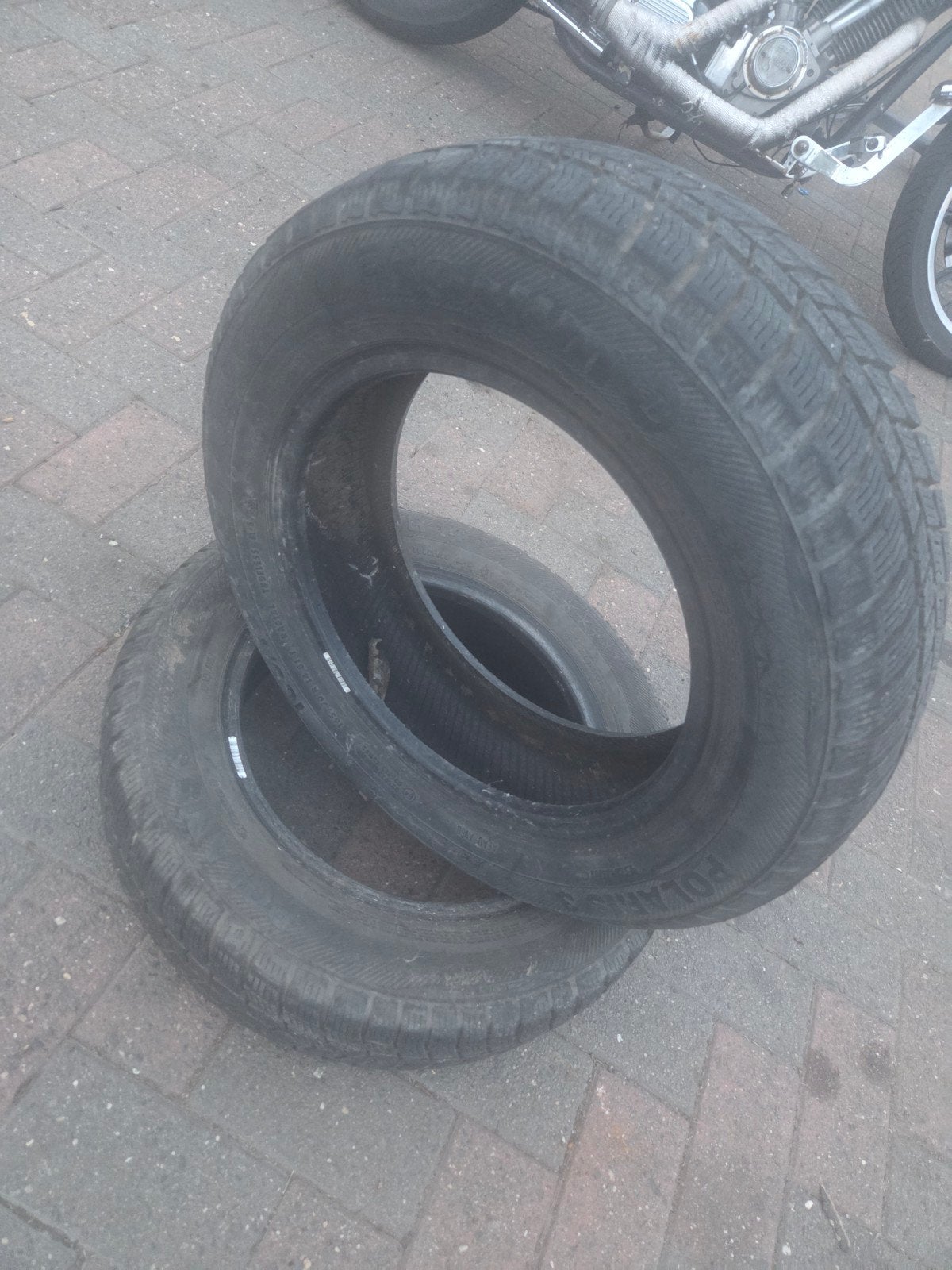 2 winterbanden 165/70r14 81t, Auto diversen, Ophalen