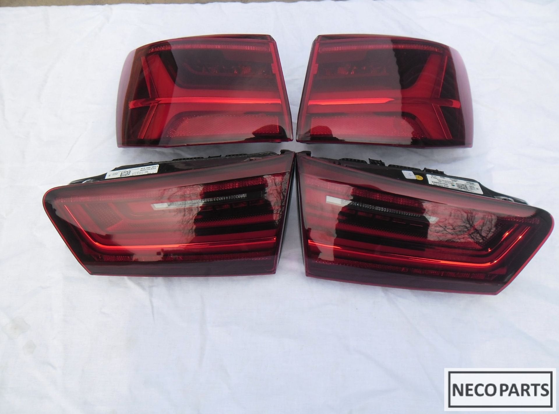 AUDI A6 C7 FACELIFT KOMBI LED MATRIX ACHTERLICHT ORIGINEEL, -, Audi, Utilisé, -