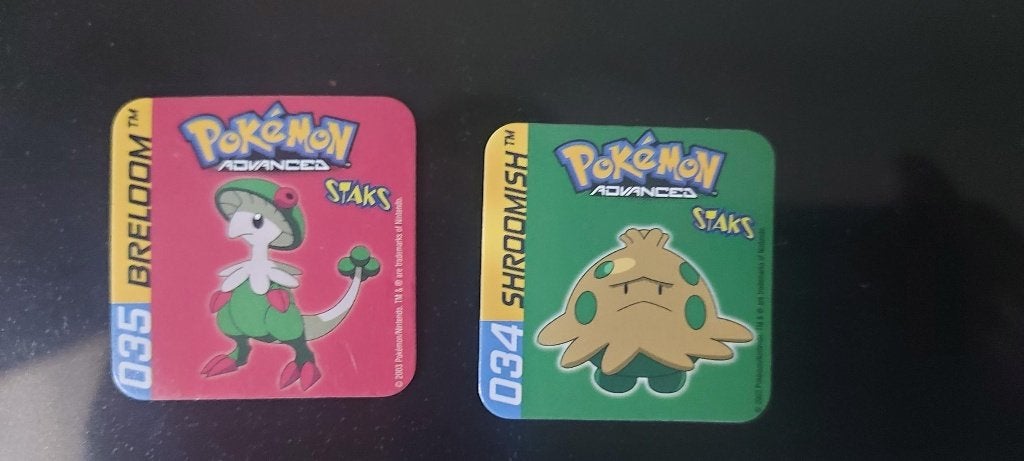 magneten speelgoed pokemon panini Shroomish Breloom, Ophalen of Verzenden, Nieuw