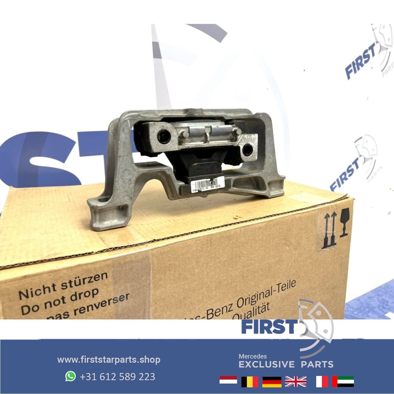 W176 A W246 B W117 CLA W156 GLA Klasse motorsteunen Mercedes, Gebruikt, -, Ophalen of Verzenden, -
