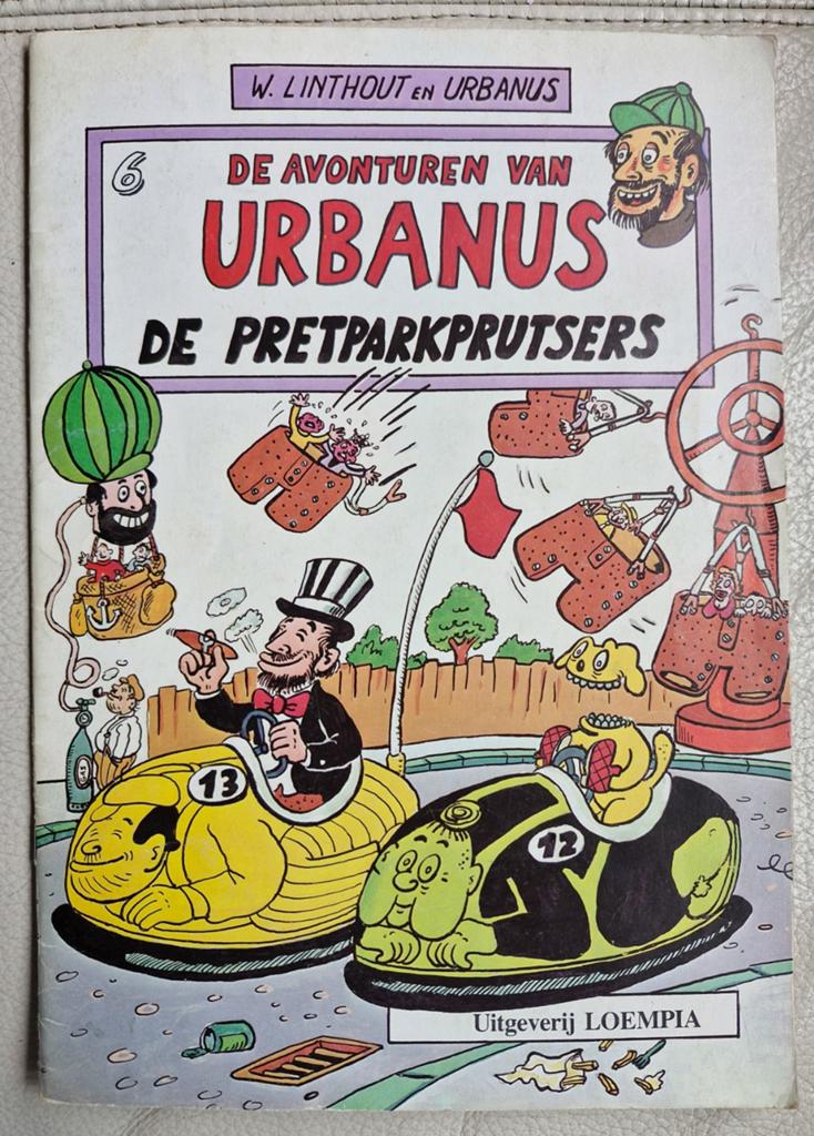De avonturen van Urbanus nr 6 1ste druk Loempia 1984, Ophalen