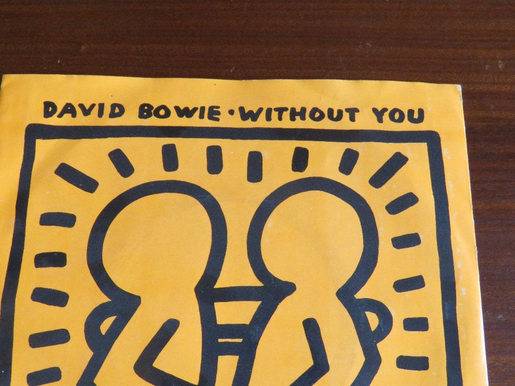 David Bowie Without You Keith Haring Single EMI 1983, Ophalen of Verzenden