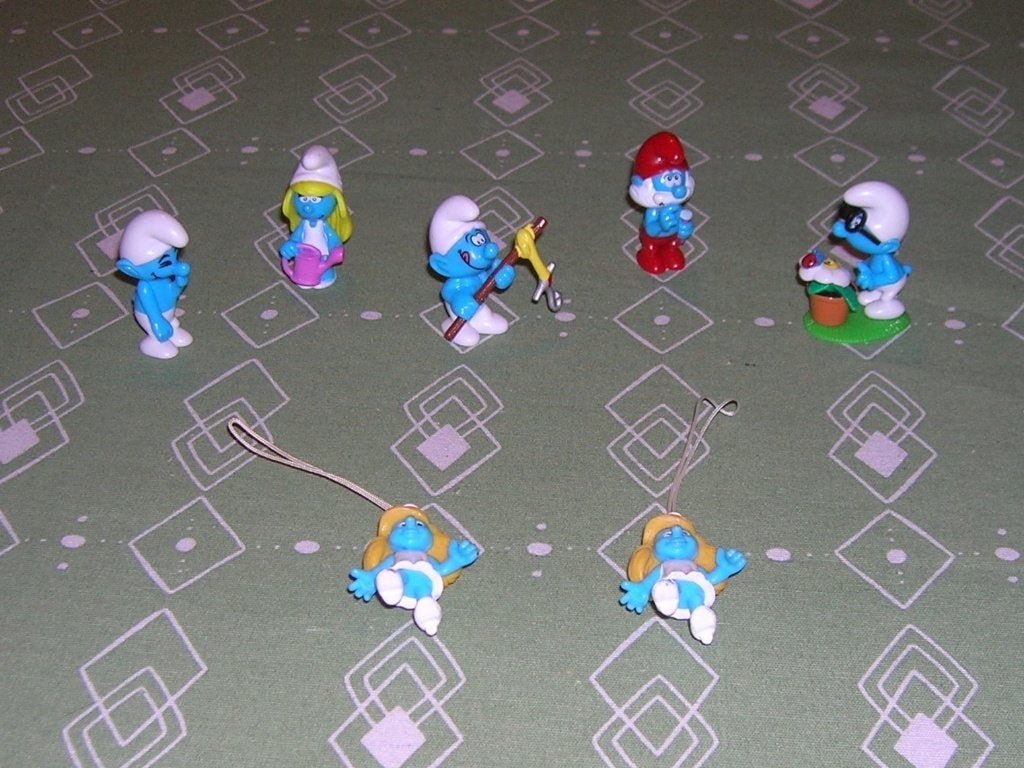 Smurfen ( Peyo,,,, ), Ophalen, Zo goed als nieuw, Poppetje, Figuurtje of Knuffel