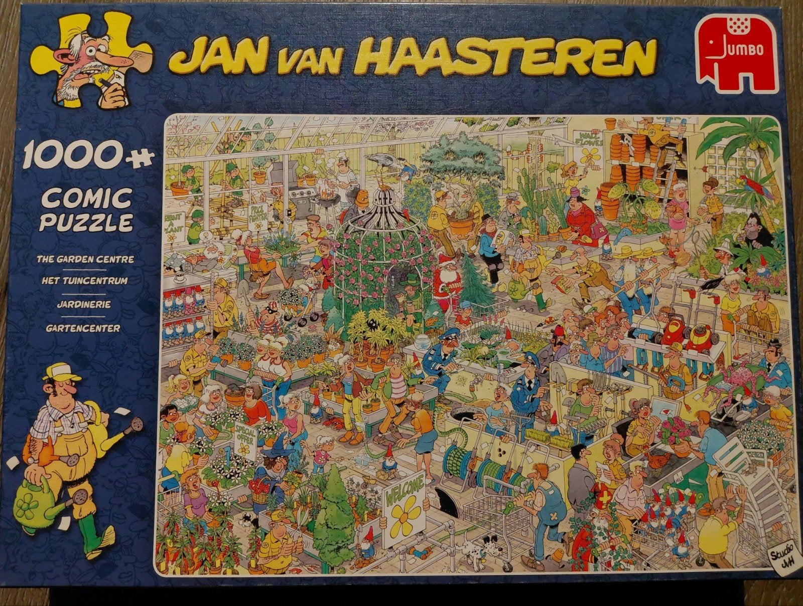 Jan Van Haasteren Het Tuincentrum, Ophalen of Verzenden, 500 t/m 1500 stukjes, Zo goed als nieuw, Legpuzzel