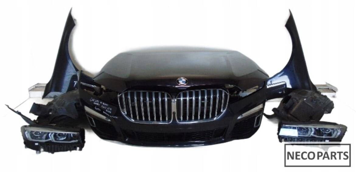 BMW 7 SERIE G11 FACELIFT 3.0D M PAKET 6XPDC COMPLEET VOORKOP, Gebruikt, Ophalen of Verzenden, Achter, -