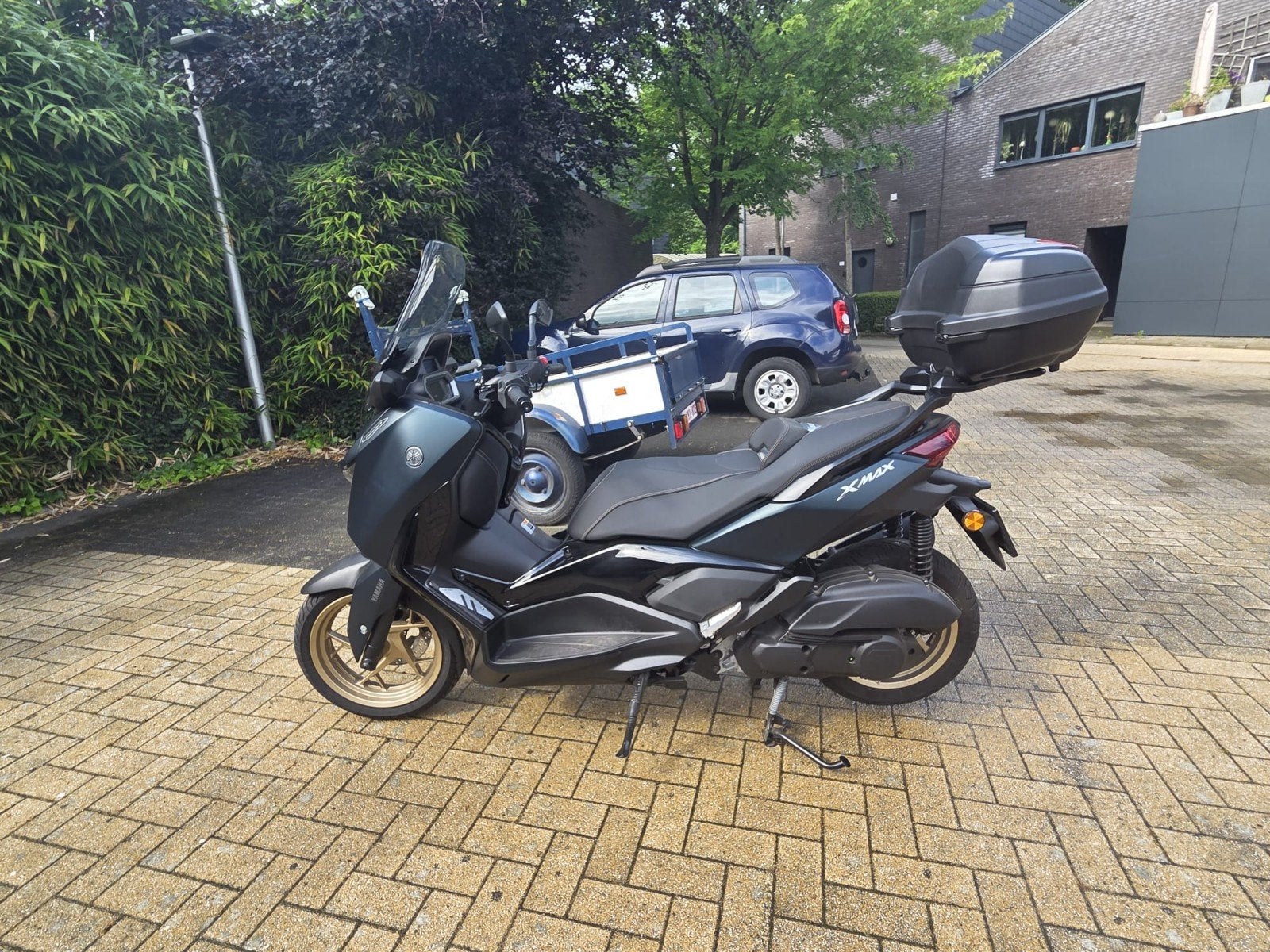 Yamaha Xmax 125 Dark Petrol, Motoren, Nieuw, Particulier, 125 cc, 11 kW of minder