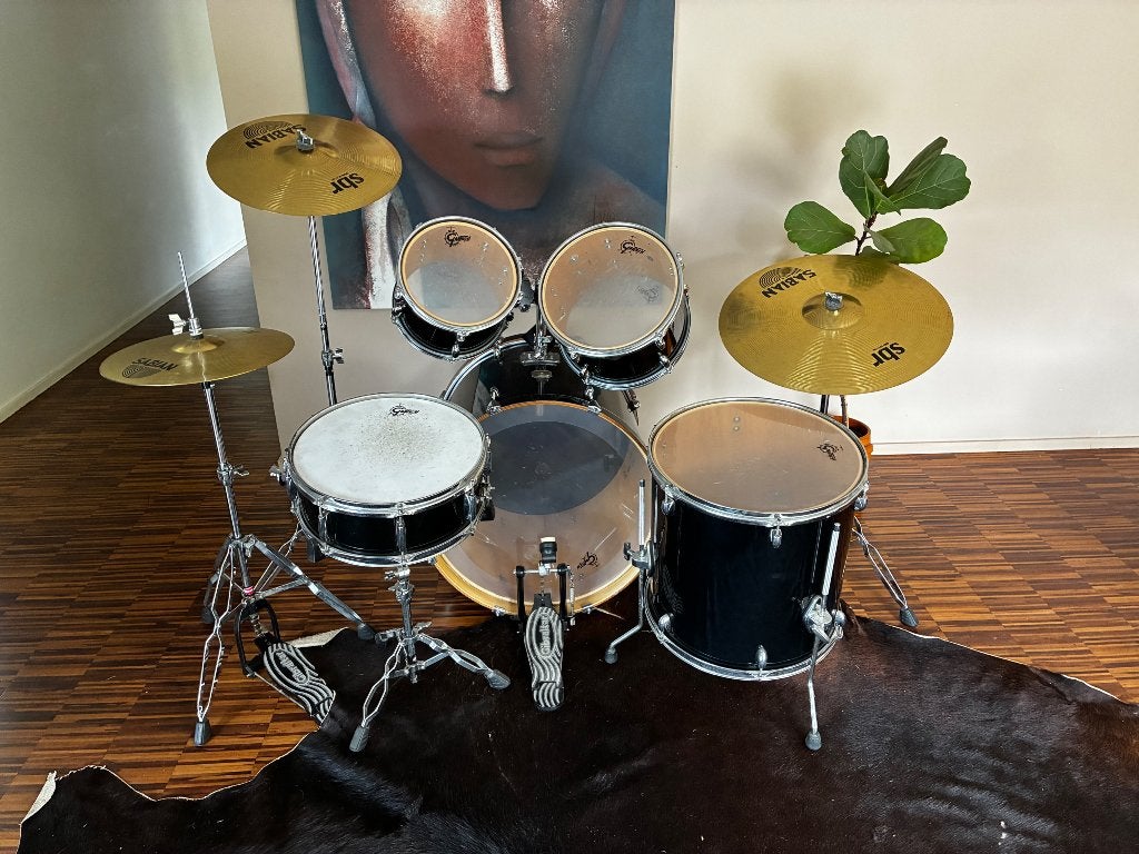 Compleet drumstel voor beginners, Muziek en Instrumenten, Drumstellen en Slagwerk, Ophalen, Gebruikt, Overige merken