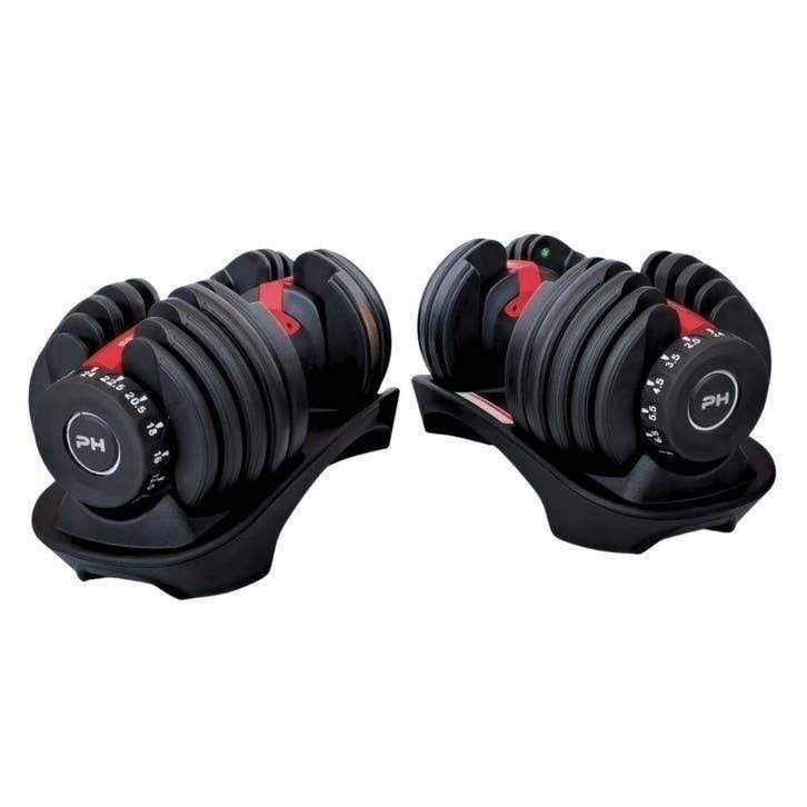 Verstelbare Dumbbells 2x 24KG – Smart Series | PH Fitness, Sport en Fitness, Ophalen of Verzenden, Nieuw, Armen, Overige typen
