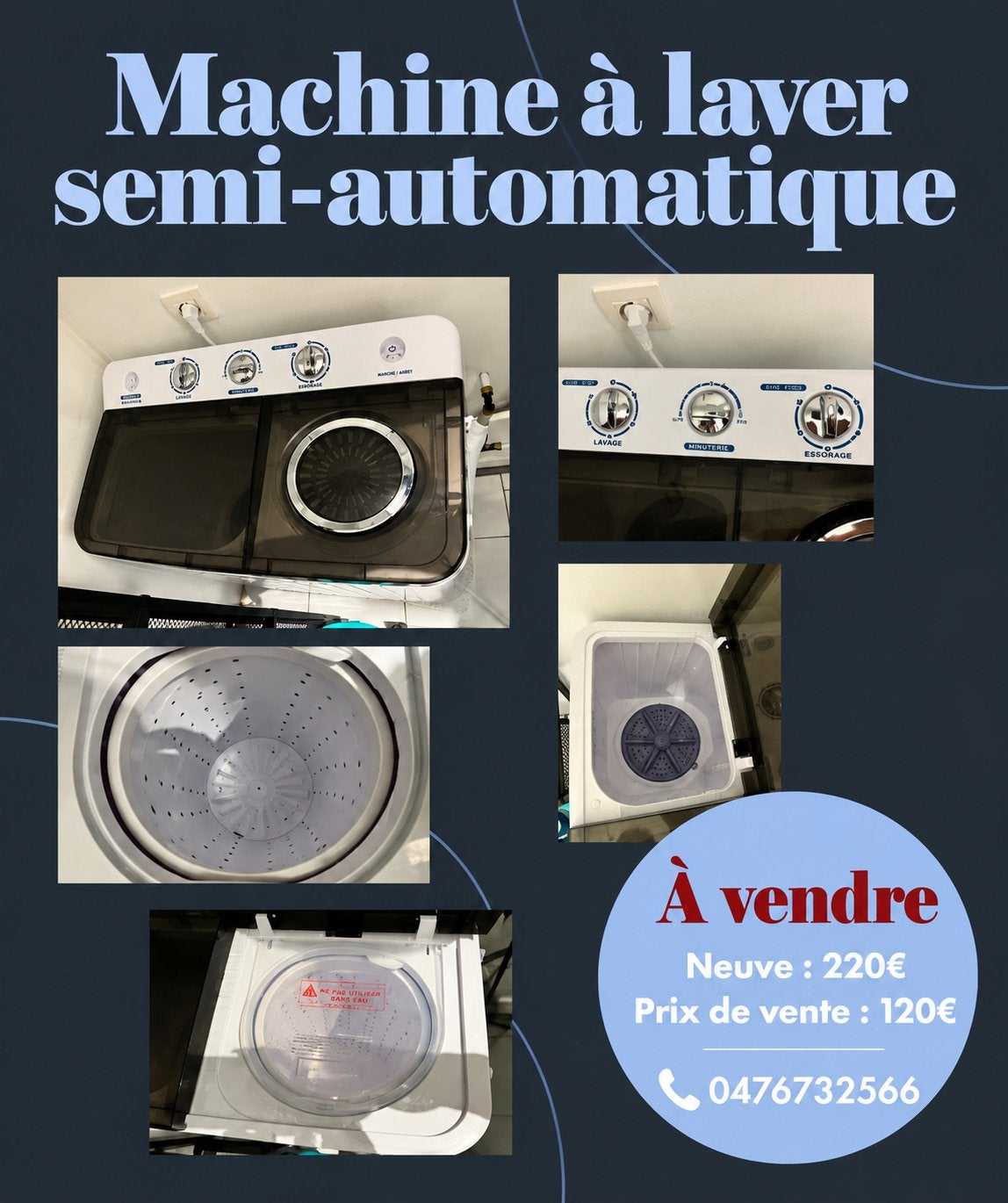 Chargeur semi-automatique, Enlèvement, Comme neuf, Élévateur