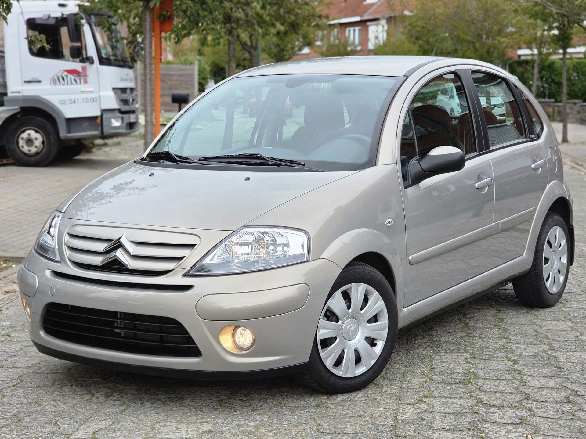 Citroen C3 !040.000KM! 1.4i 12M GARANTIE / 1E EIGENAAR, Auto's, Dealer onderhouden, Stof, Zwart, 4 cilinders