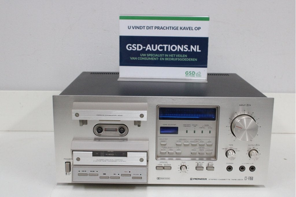 Pioneer cassetteband speler CT-F950, Ophalen of Verzenden, Niet ingevuld, Niet ingevuld, Niet ingevuld