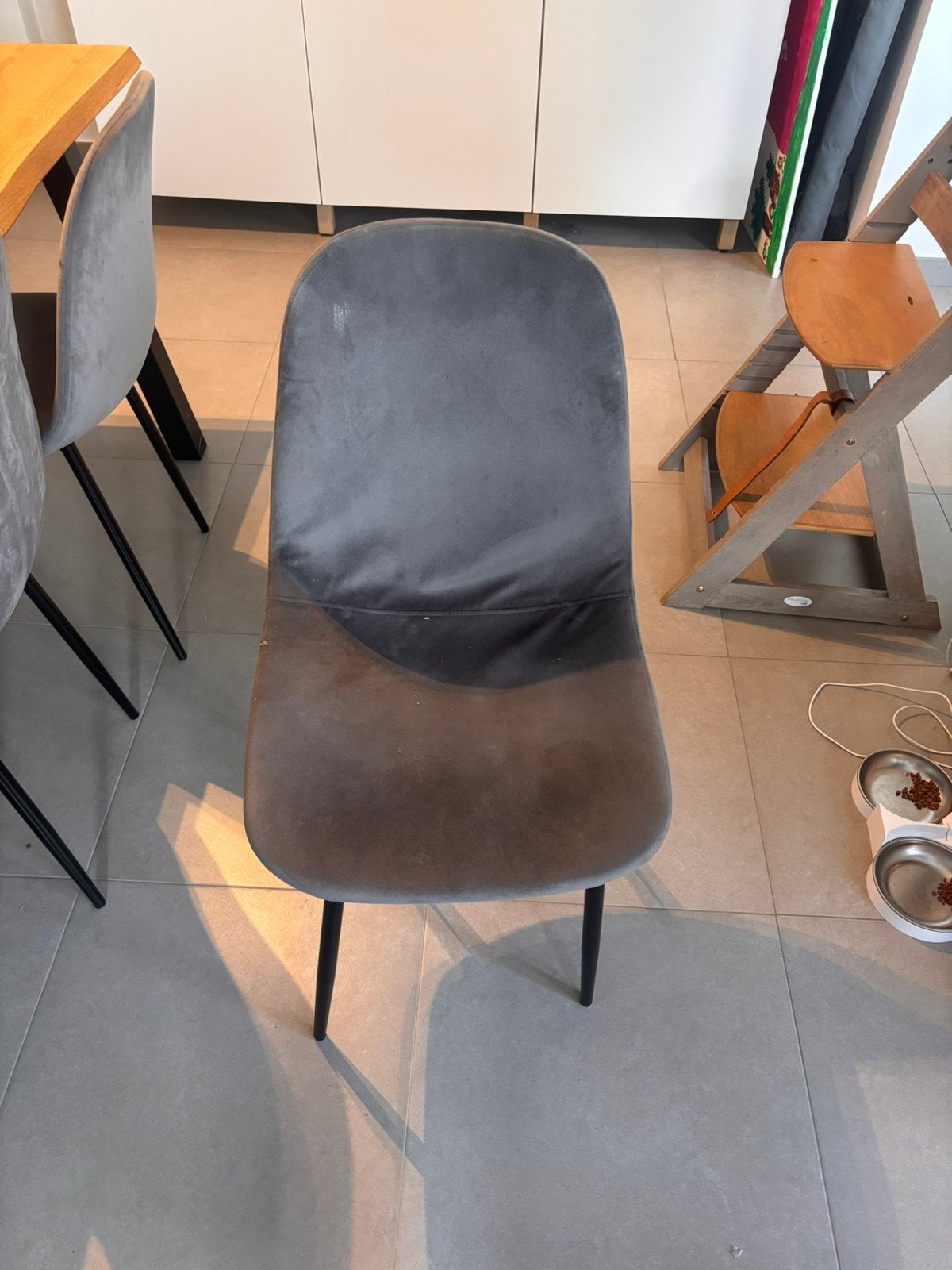 5 ikea stoelen, Enlèvement, Comme neuf