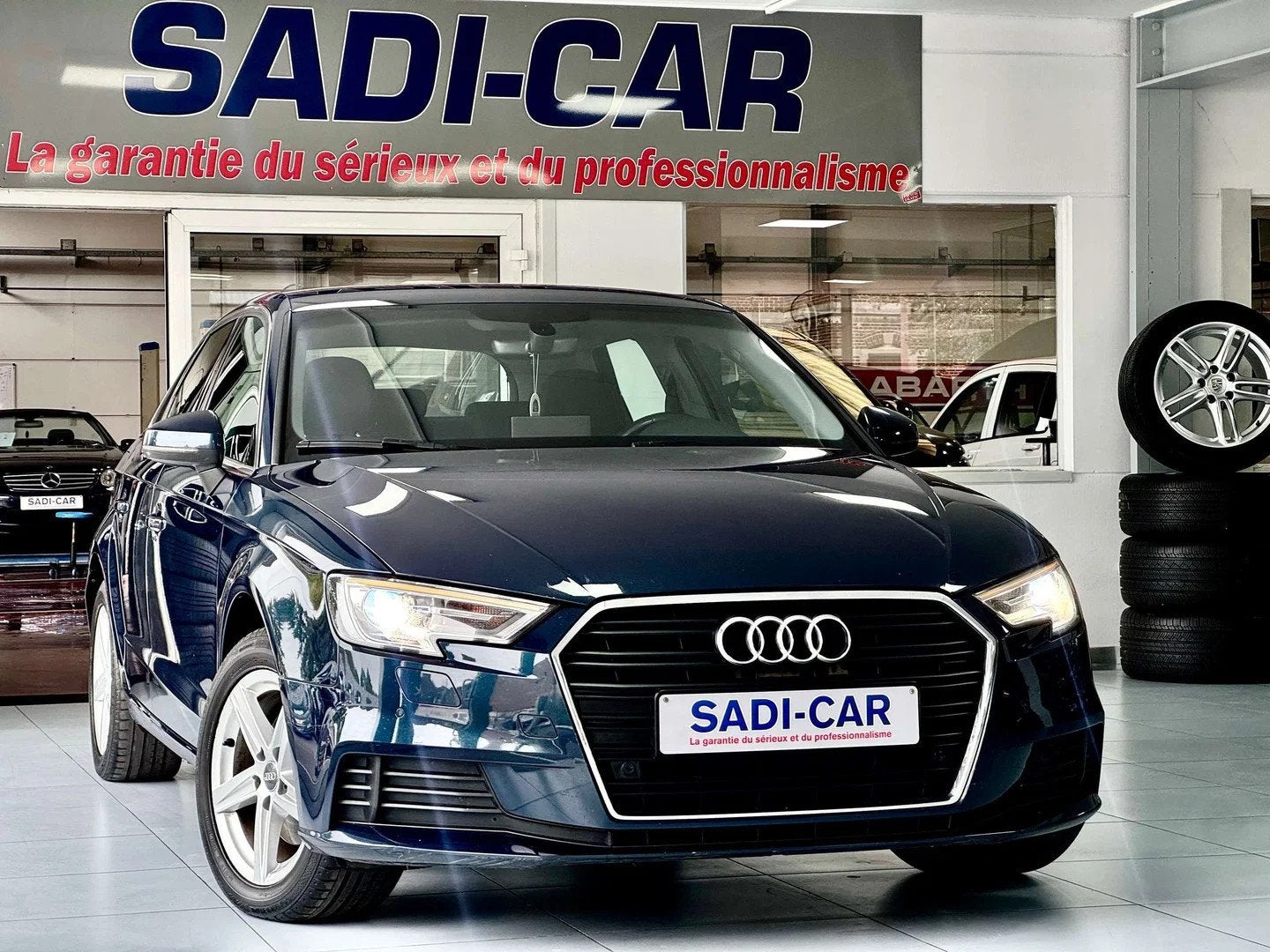 Audi A3 Sportback 1.6 TDi 110cv S TRONIC (bj 2017), Auto's, Automaat, Stof, 4 cilinders, 1404 kg