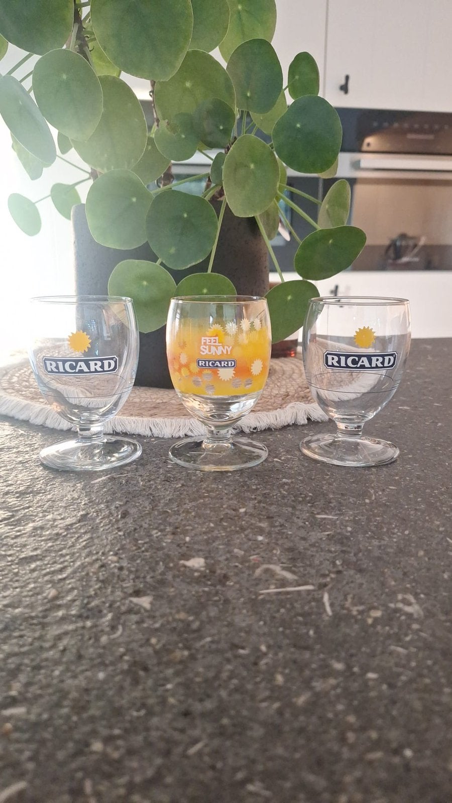 Glazen Ricard 3 stuks, Enlèvement, Neuf