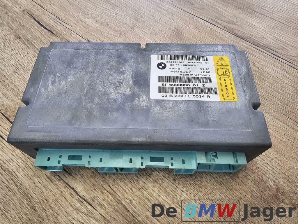 Airbag module met gateway module BMW 5-serie E60 65776938930, Enlèvement ou Envoi, Utilisé, BMW, BMW