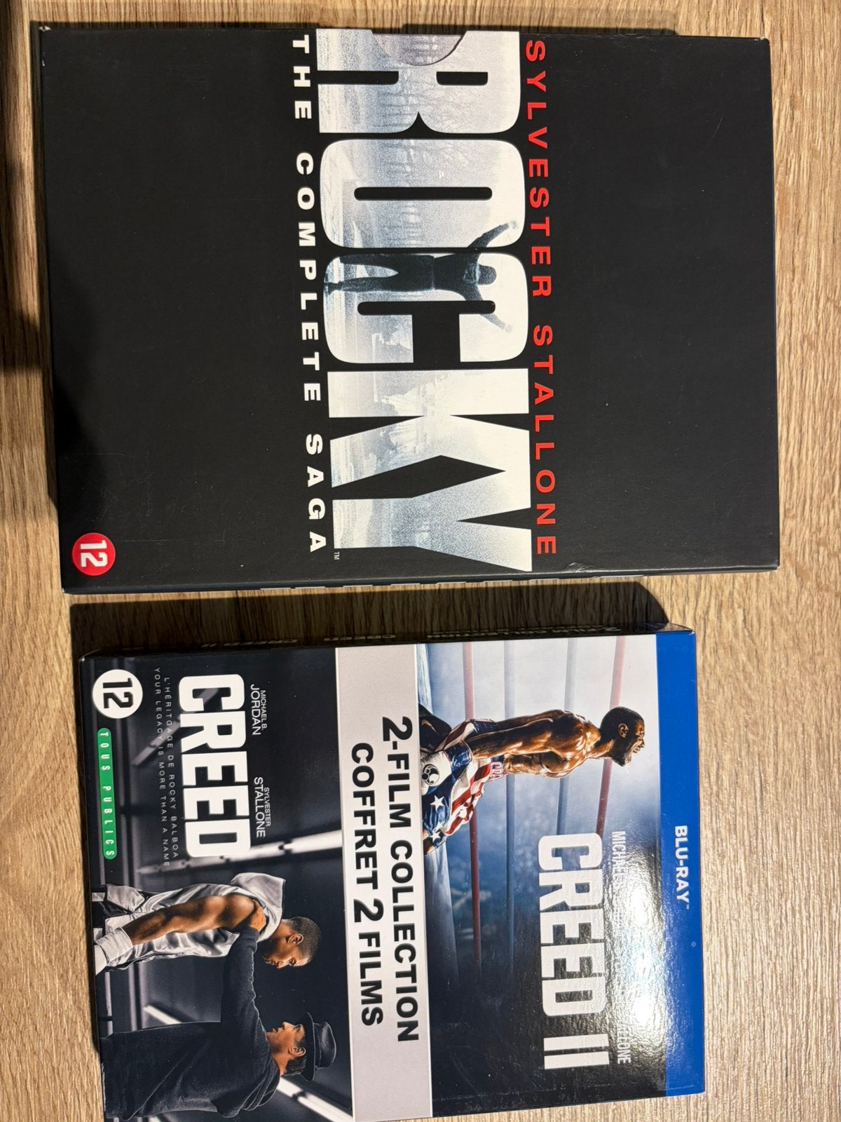 DVD en Blu-Ray: Rocky, Enlèvement ou Envoi, Comme neuf, Action