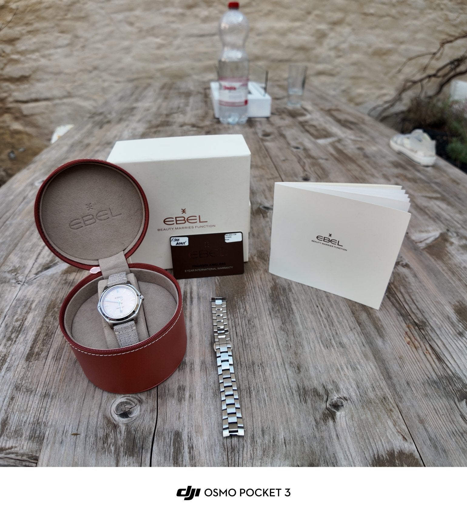 **EBEL Discovery Lady – Swiss Made – Full Set met garantie!, Handtassen en Accessoires, Horloges | Dames, Staal, Staal, Polshorloge