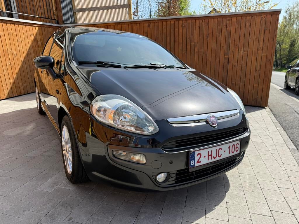 Fiat punto evo Diesel 2010 Prix a emporter !!!!!, Auto's, Bluetooth, Zwart, Zwart, Diesel