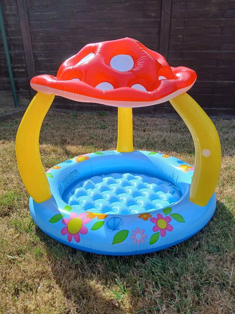 Zwembadje voor baby/peuter, Ophalen, Zo goed als nieuw, Rond, Opblaaszwembad