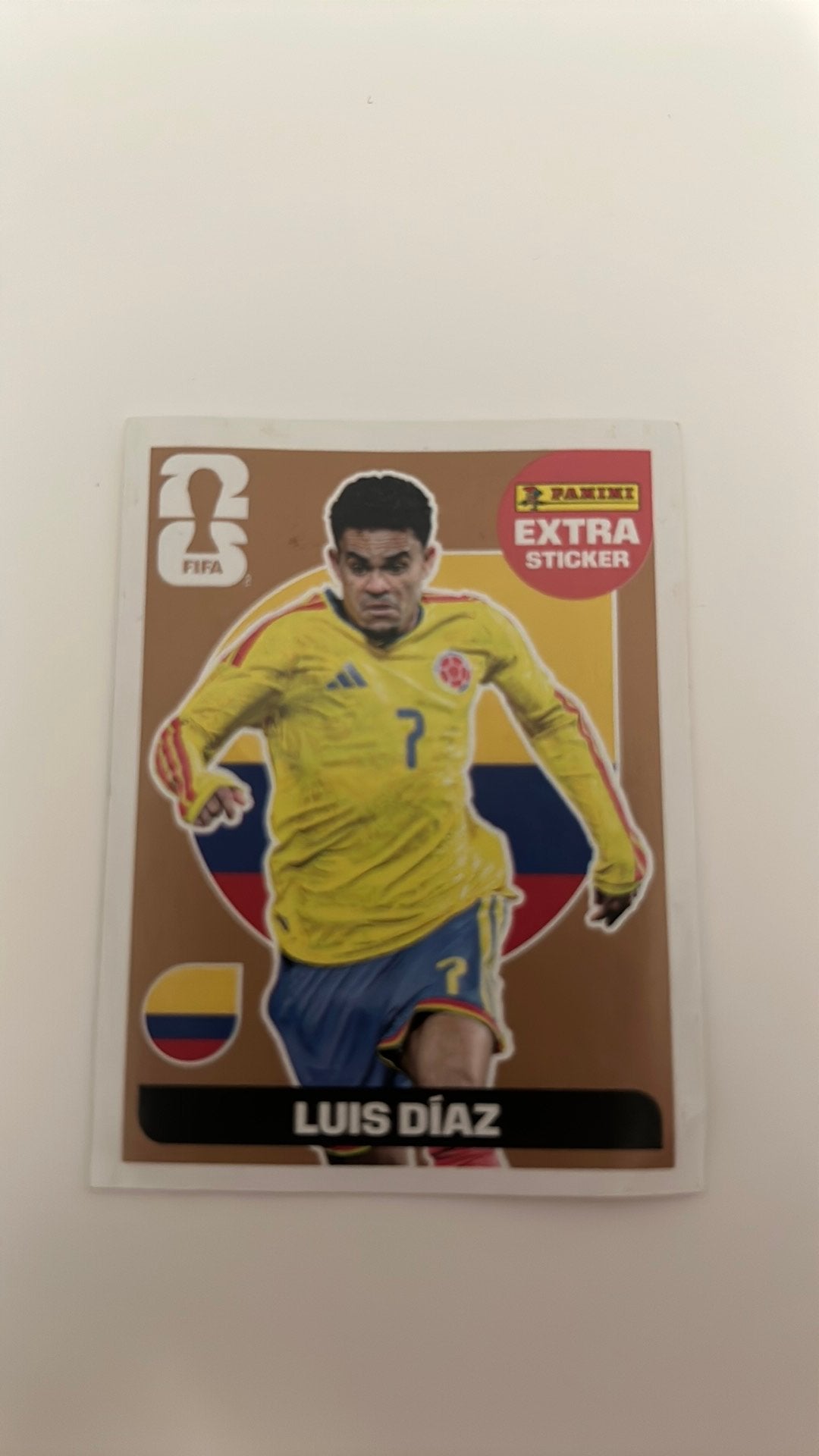 Panini Luis Díaz Extra, Enlèvement, Comme neuf