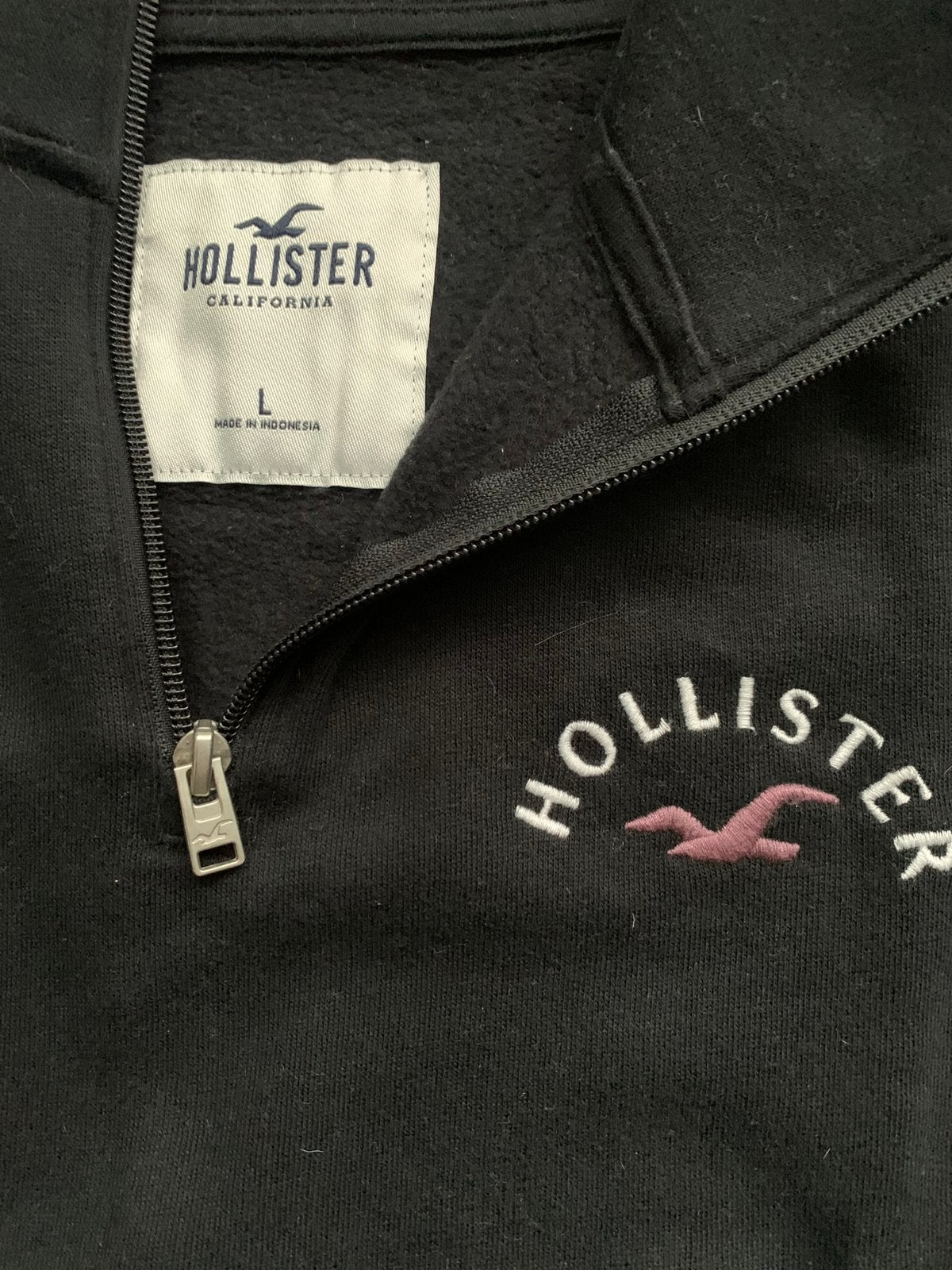 Zwarte sweater hollister large, Kleding | Dames, Ophalen of Verzenden, Nieuw, Maat 42/44 (L), Zwart