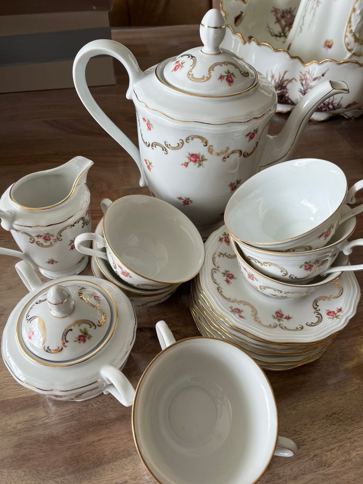 Servies rheinkrone bavaria, Ophalen