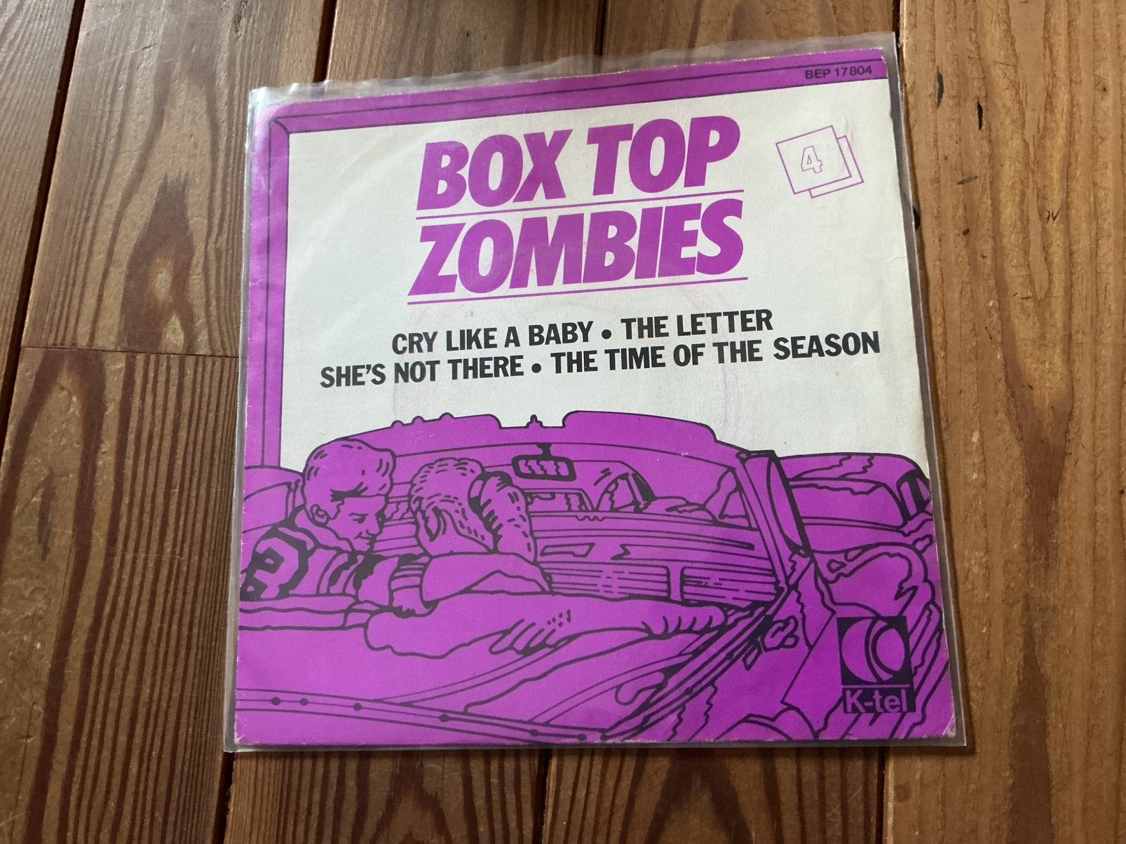 EP Box Top Zombies, Enlèvement ou Envoi, Utilisé, EP