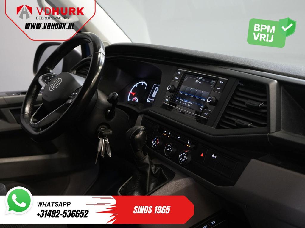 Volkswagen Transporter 2.0 TDI 150 pk DSG Aut. L2 LED/ Adapt, Automaat, Parkeersensor, Blauw, Bedrijf