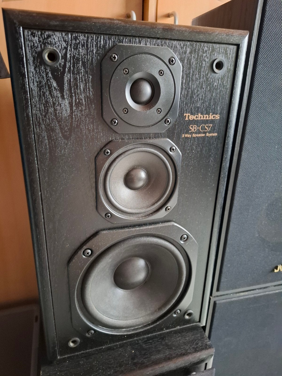 2 paar luidspreker technics en jvc 20€, Audio, Tv en Foto, Luidsprekerboxen, Ophalen, JVC