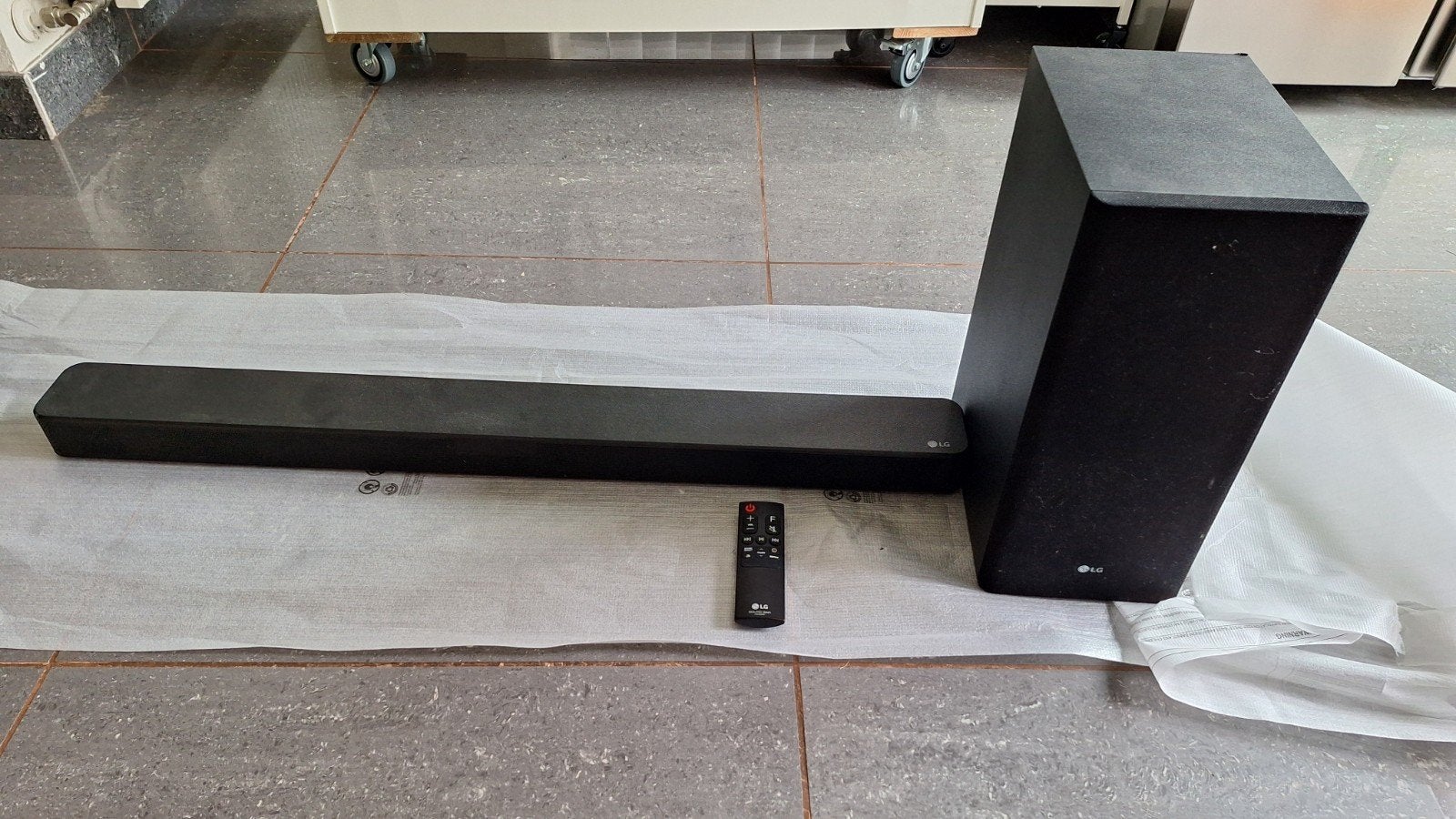 LG SL5Y Soundbar | 2.1ch 320W | Wireless Subwoofer, Audio, Tv en Foto, Ophalen of Verzenden, Bluetooth, Zo goed als nieuw