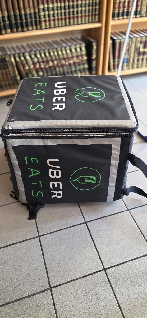 Sac uber eat, Enlèvement, Utilisé, Noir, Autres marques