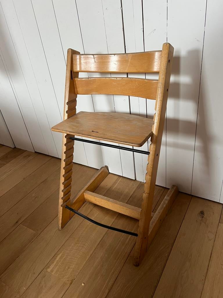 Trip trap stokke vintage, Ophalen of Verzenden, Gebruikt