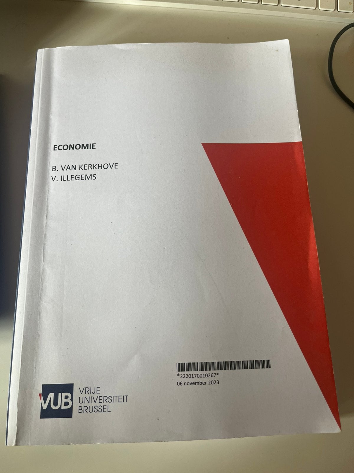 Economie Boek (VUB), Boeken, Economie, Management en Marketing, Ophalen, Zo goed als nieuw