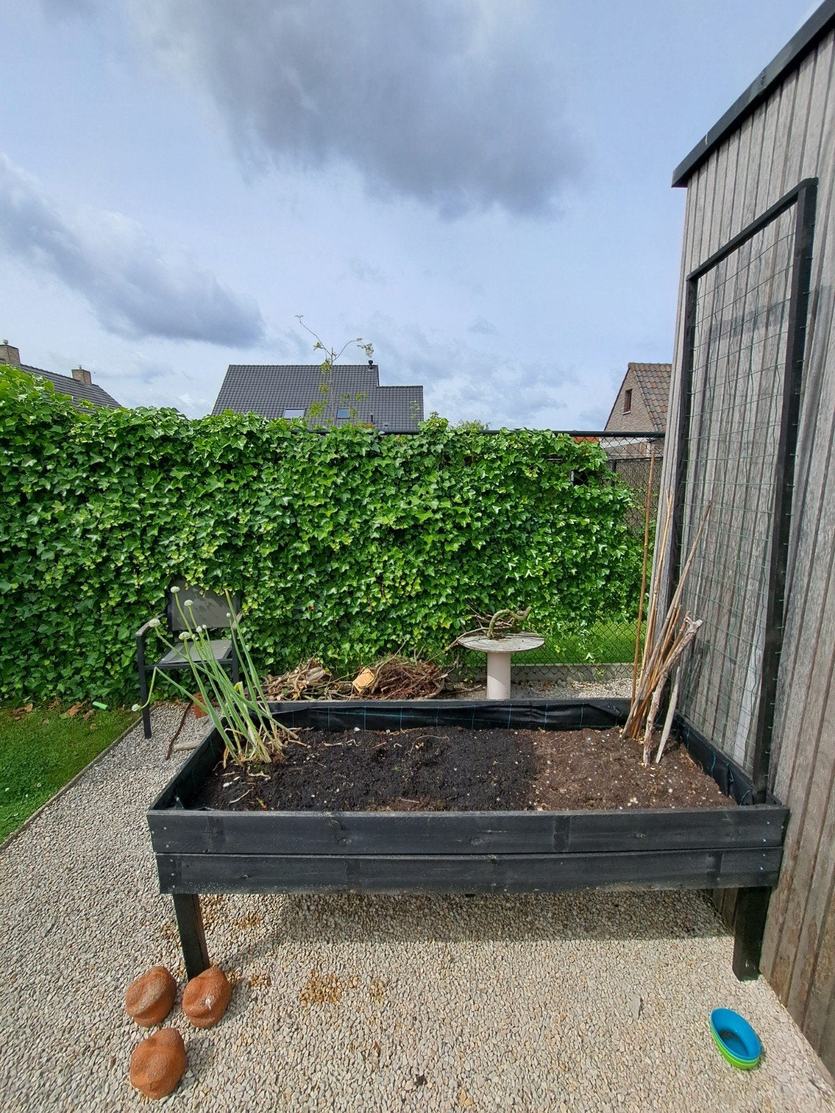 Moestuinbak 180x60, Ophalen