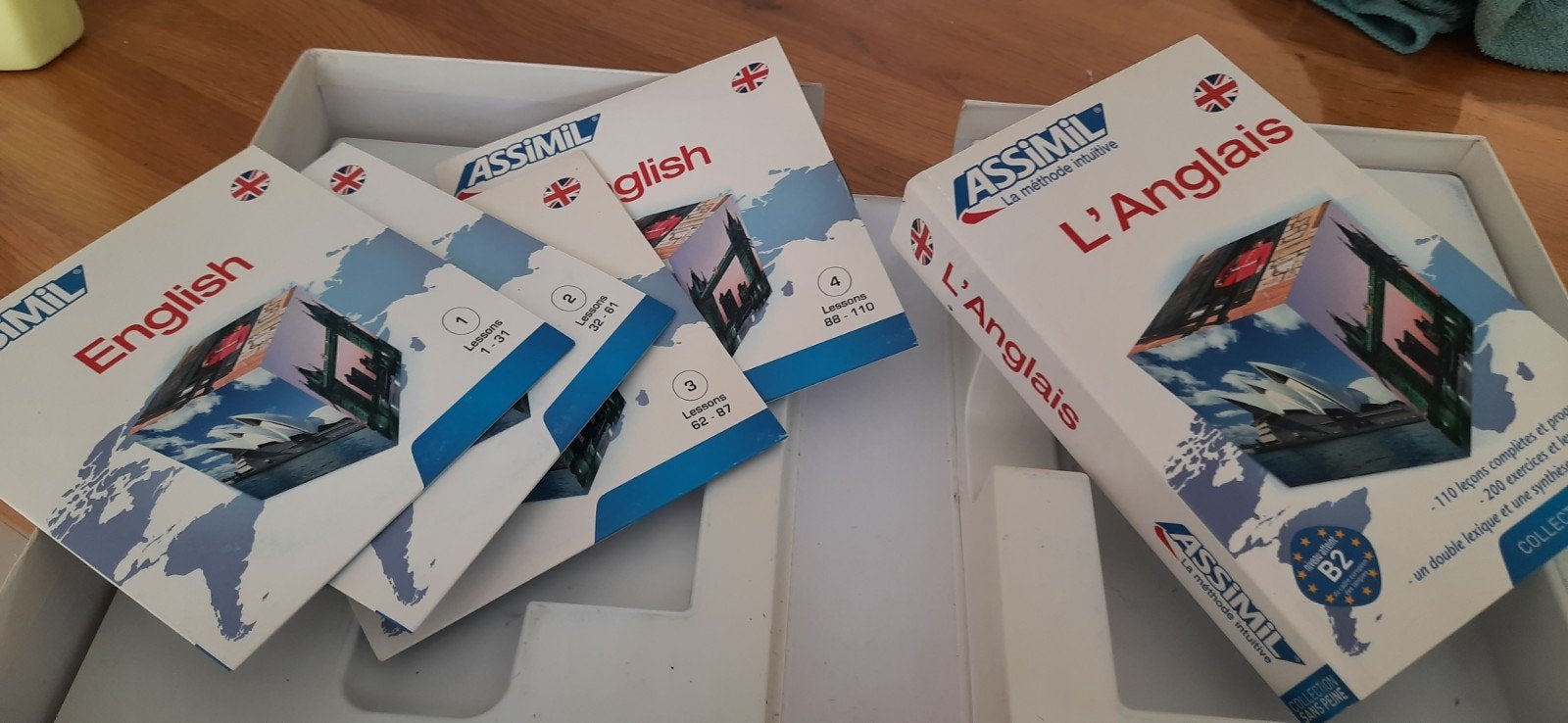 coffret assimil l'anglais + cd, Livres, Envoi, Comme neuf, Ne s'applique pas