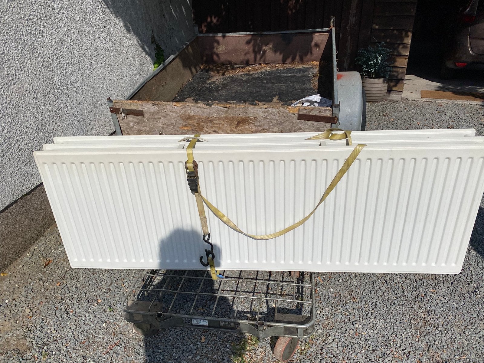 Radiator wit Radson 33/600/1800, Doe-het-zelf en Bouw, Verwarming en Radiatoren, Ophalen, Zo goed als nieuw, Radiator