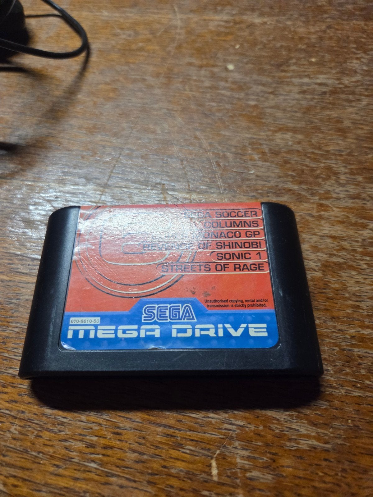 Jeux Megadrive, Enlèvement