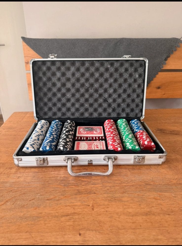 Poker Set, Ophalen of Verzenden, Zo goed als nieuw