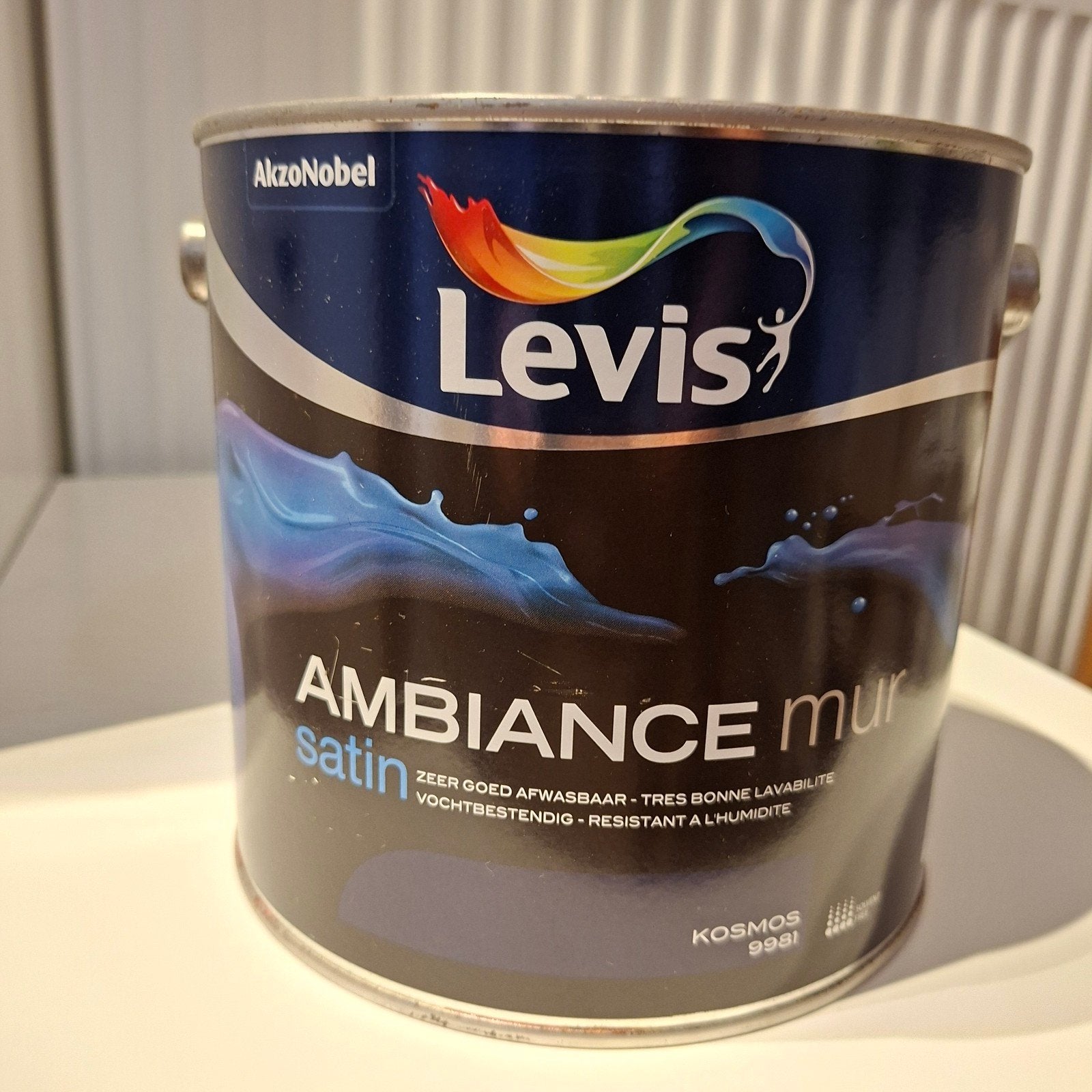 Levis verf kosmos, Doe-het-zelf en Bouw, 5 tot 10 liter, Verzenden, Zo goed als nieuw, Verf