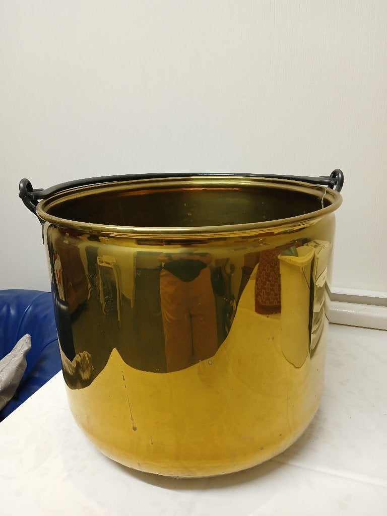 Koperen ketel, Antiek en Kunst, Antiek | Brons en Koper, Ophalen, Koper