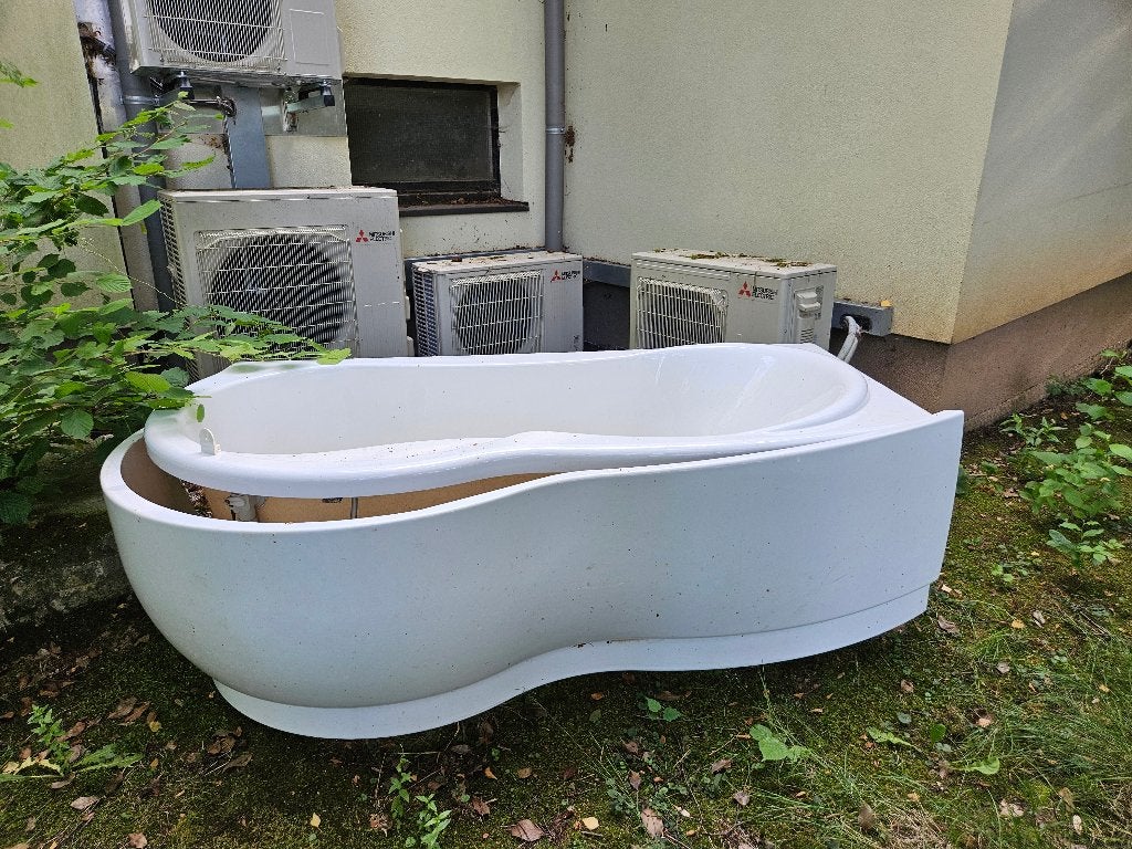 Baignoire, Doe-het-zelf en Bouw, Sanitair, Ophalen, Gebruikt, Bad