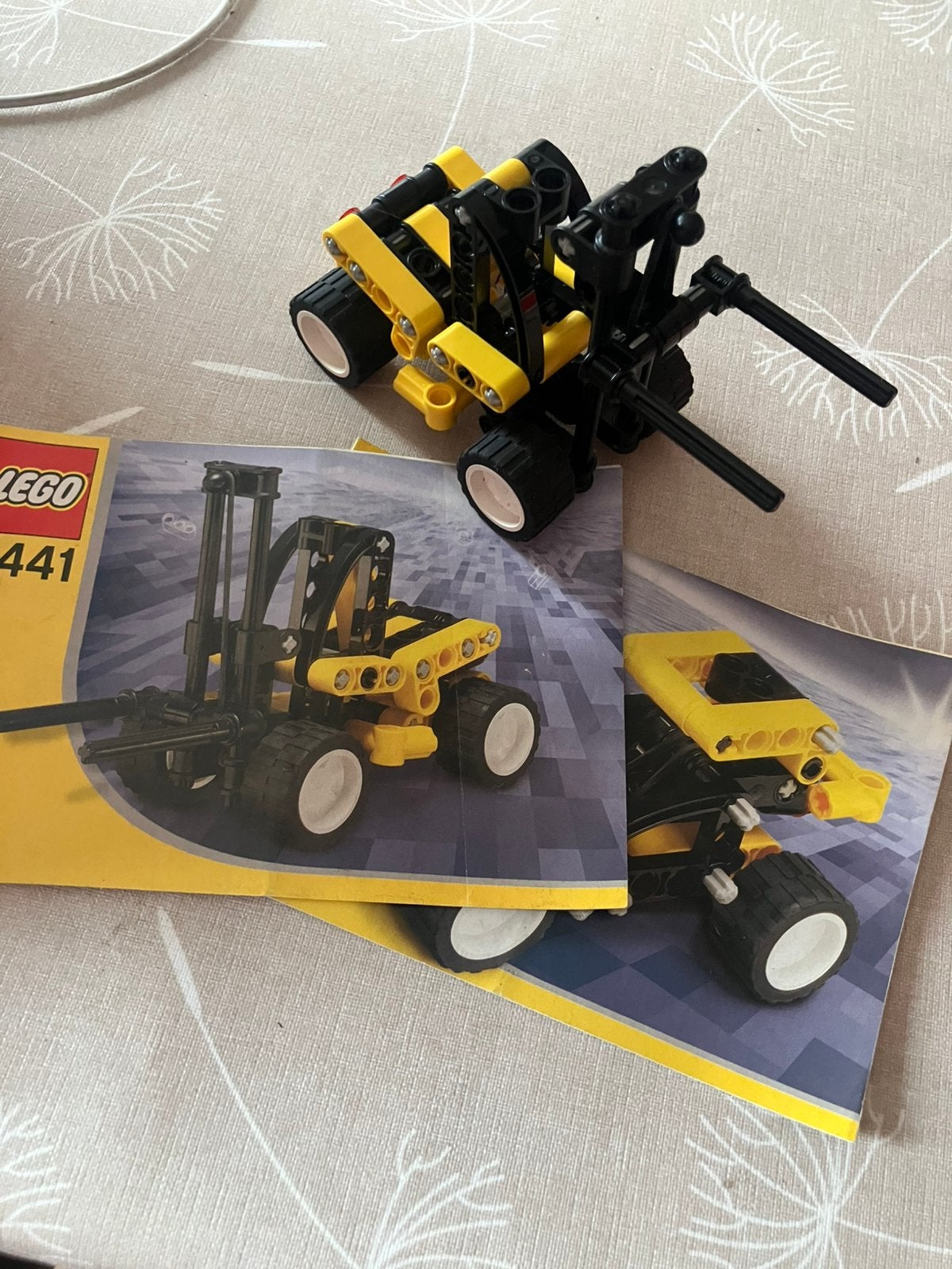 Lego technic 8441 forklift truck, Enlèvement, Utilisé, Lego, Technic