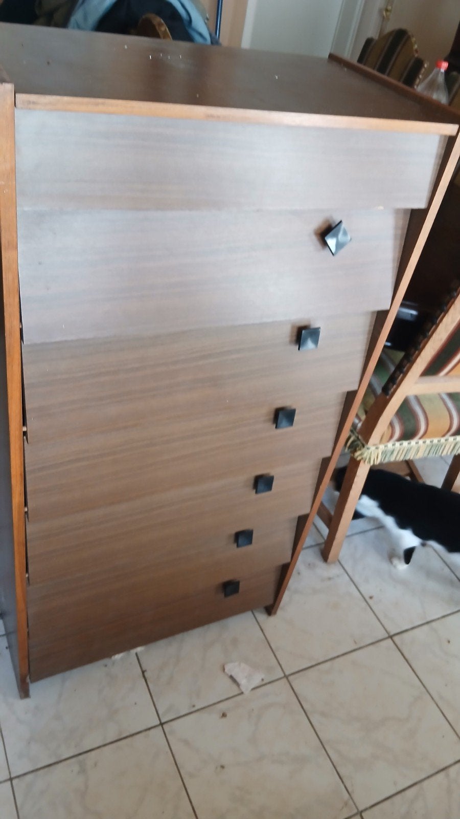 schoenen kast, Ophalen
