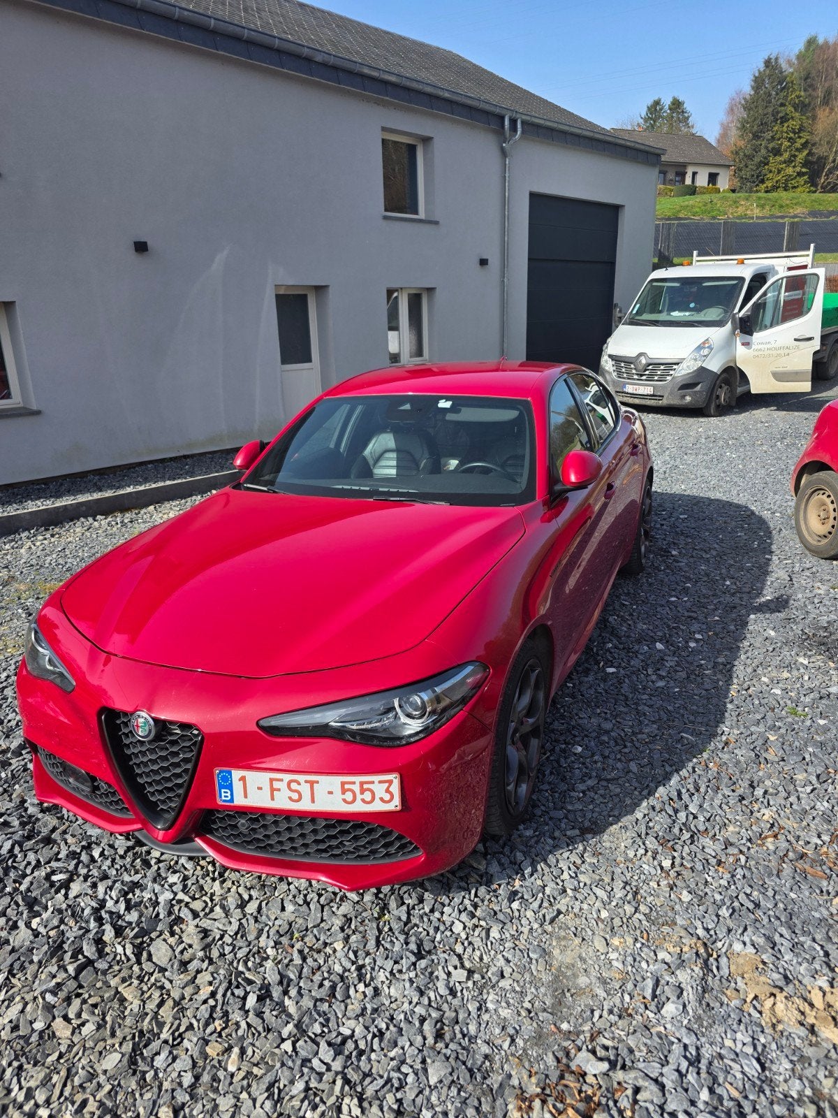 Alfa Roméo Giulia 2.2 Q4 210cv AT8 Veloce, Autos, Achat, Euro 6, Carnet d'entretien, Noir