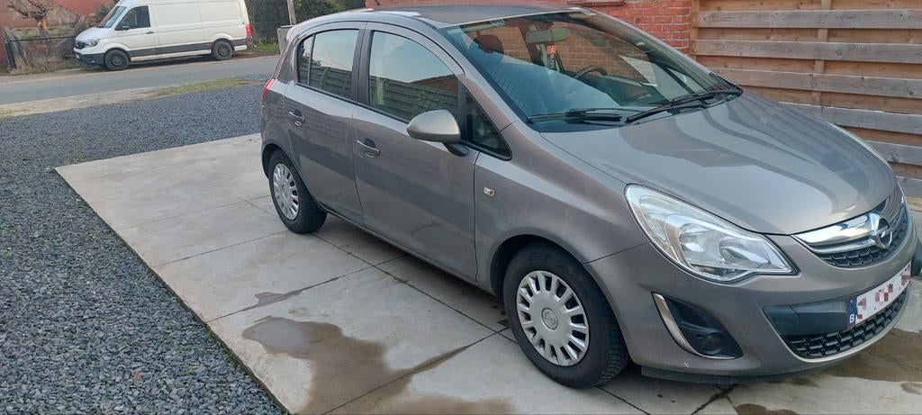 Opel Corsa 2012, Auto's, Opel, Voorwielaandrijving, Euro 5, Cruise Control, Bruin